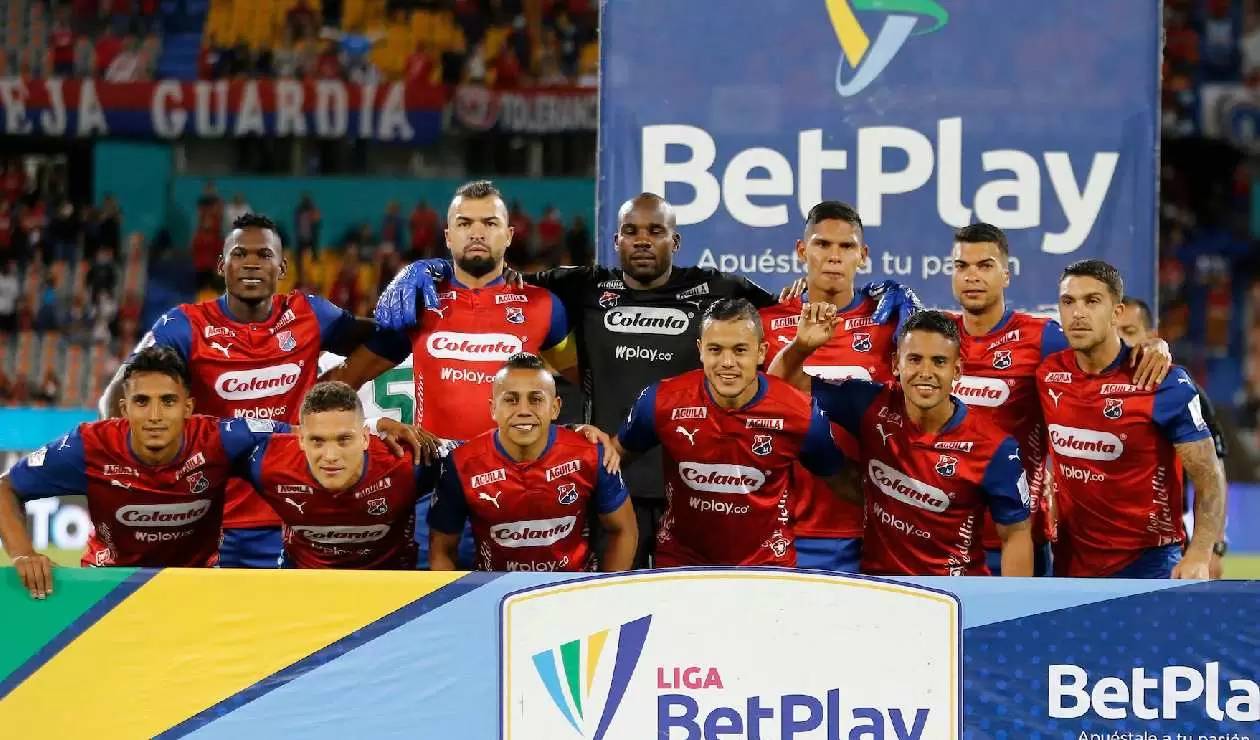 Independiente Medellín en la tabla de posiciones
