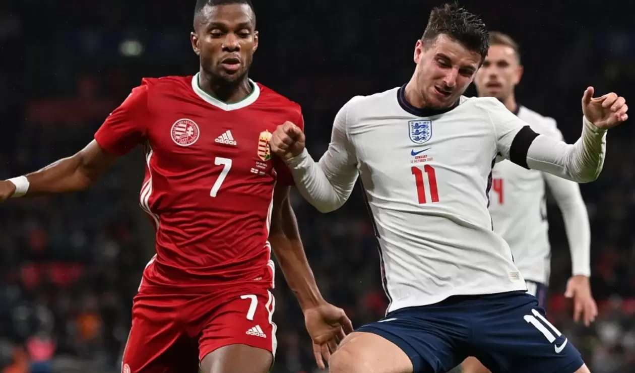 Inglaterra complicó su clasificación a Qatar