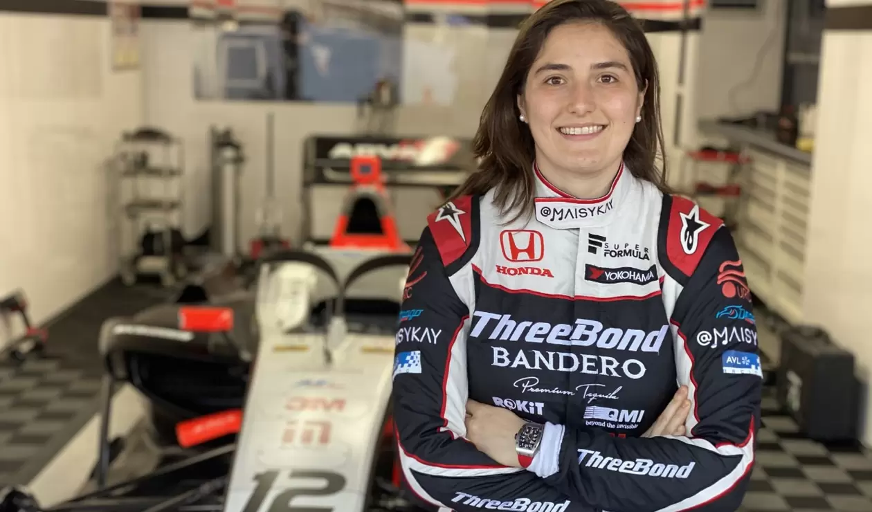 Tatiana Calderón - en la Súper Fórmula Japonesa