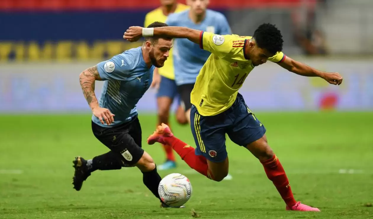 Uruguay vs Colombia, Eliminatoria sudamericana