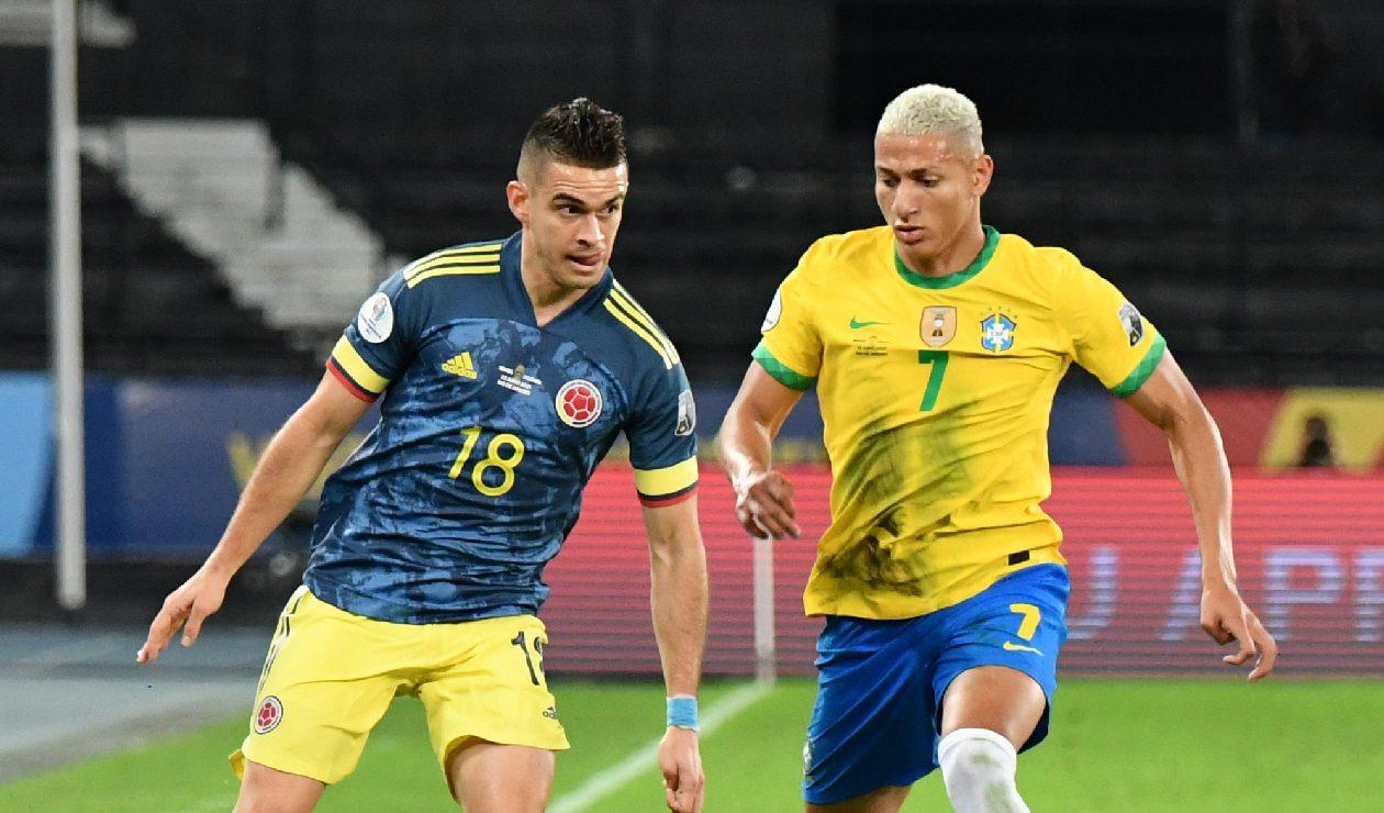Selección Brasil vs Selección Colombia