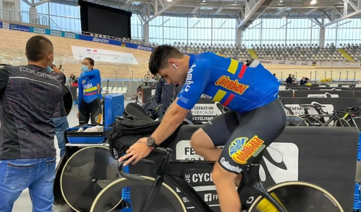 Selección Colombia- Mundial de Pista