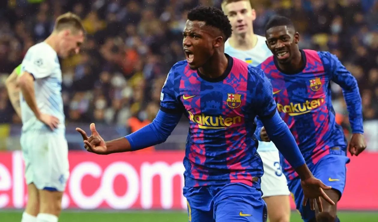 FC Barcelona, Ansu Fati, Champions League