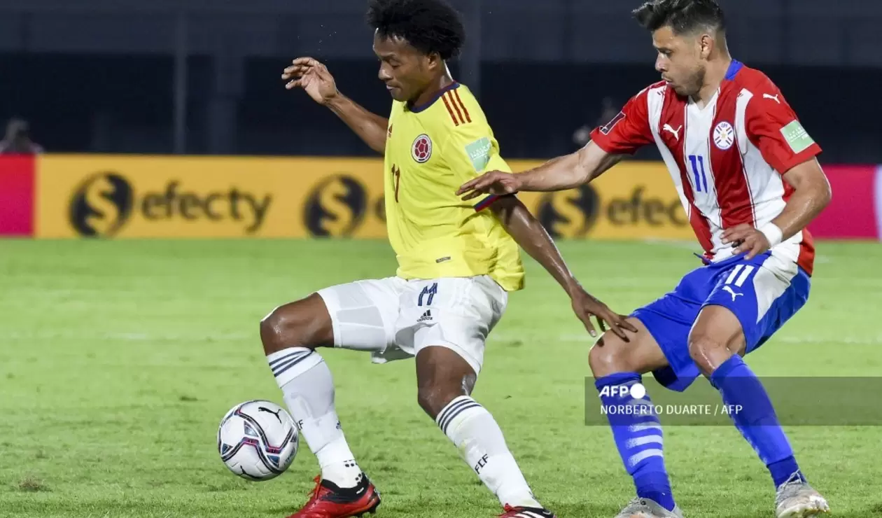 Colombia vs Paraguay 2021-2