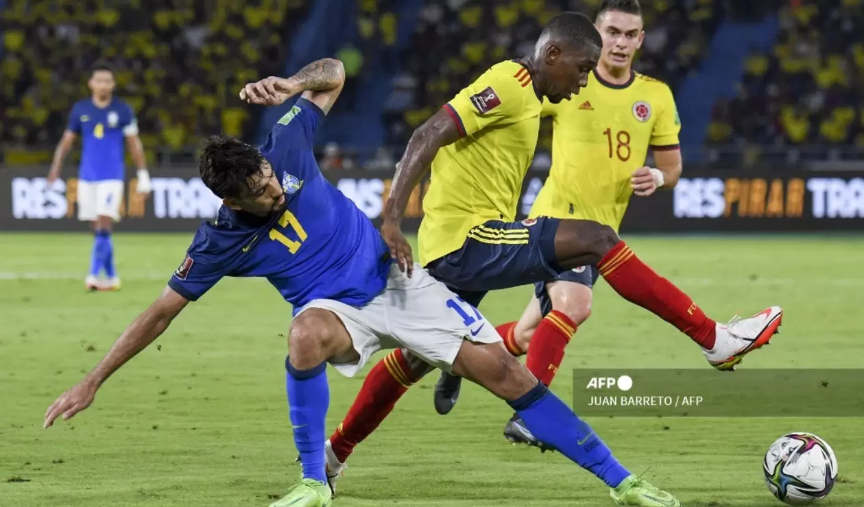 Colombia vs Brasil 2021-2