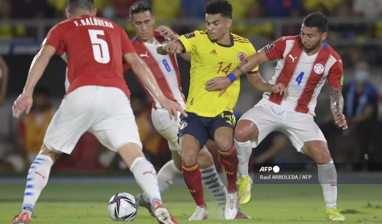 Colombia vs Paraguay 2021-II