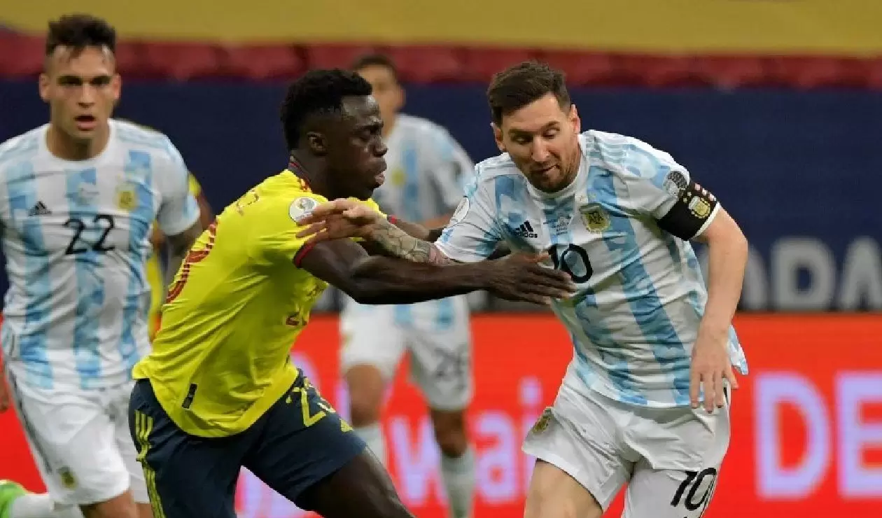 Colombia vs Argentina, 2021