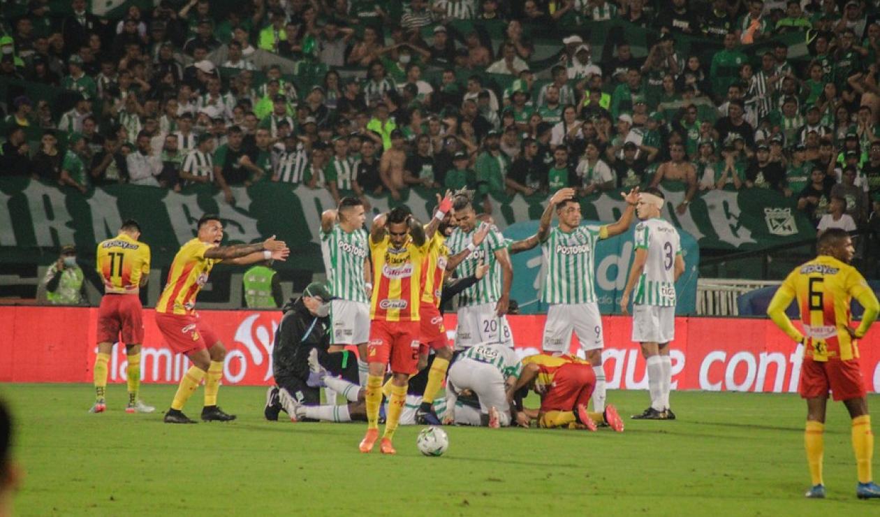 Baldomero Perlaza, Atlético Nacional vs Deportivo Pereira