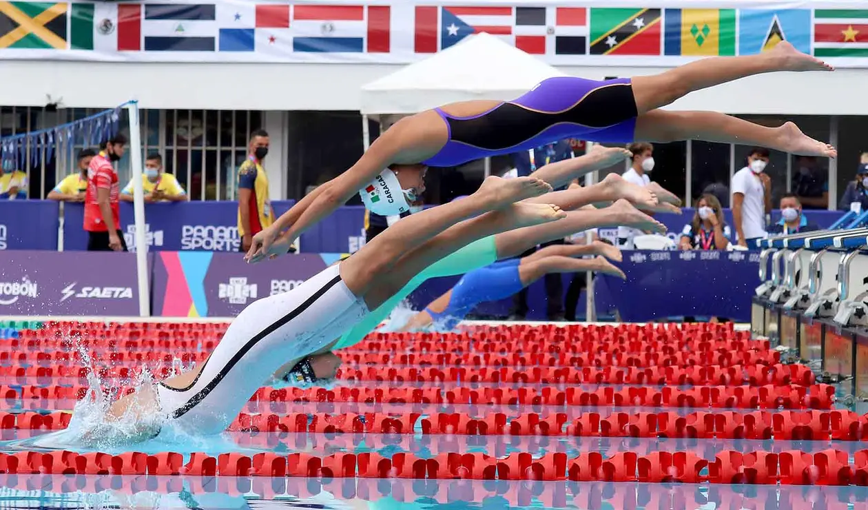 Natación 400 mts clasificatorios hombres y mujeres