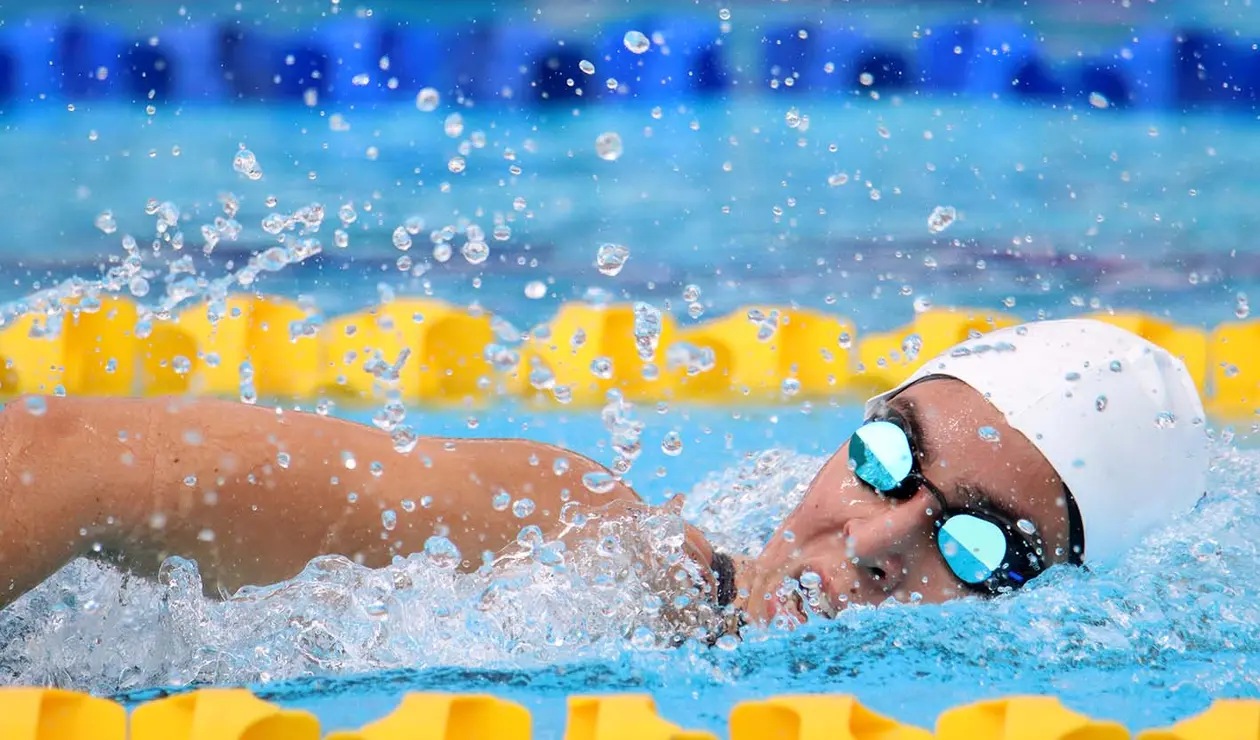 Natación 400 mts clasificatorios hombres y mujeres