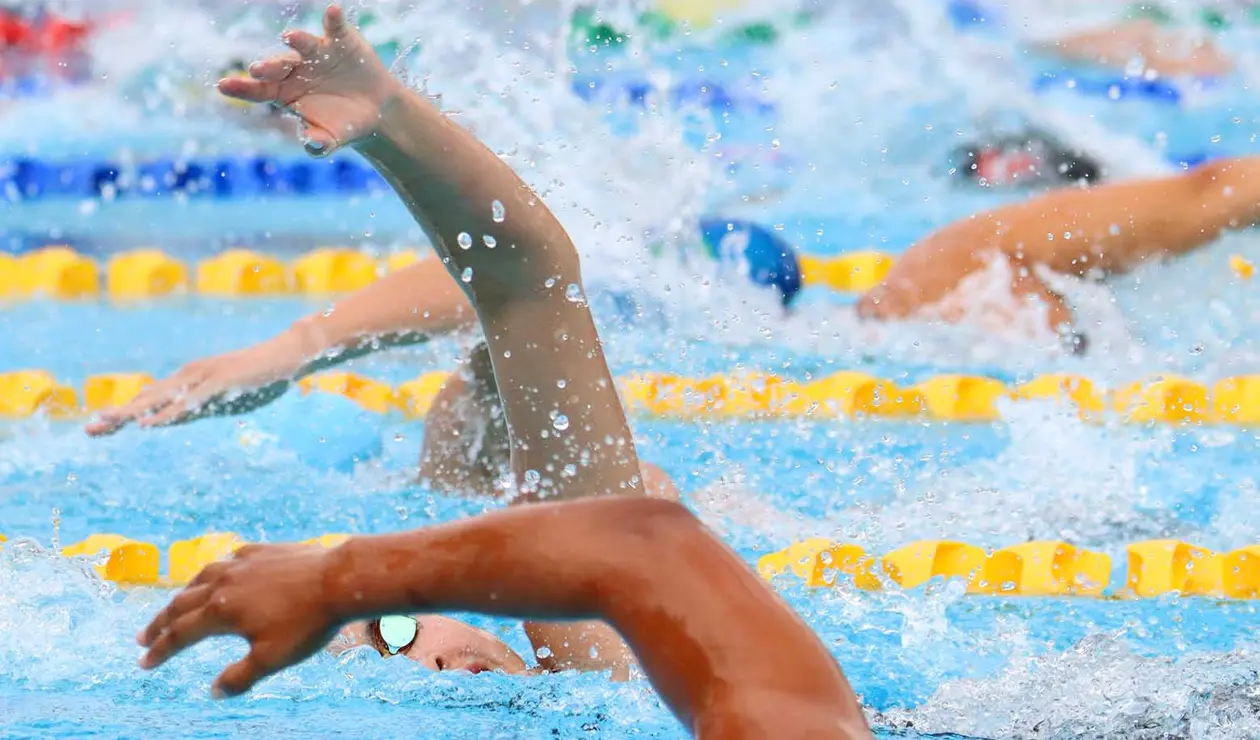 Natación 400 mts clasificatorios hombres y mujeres