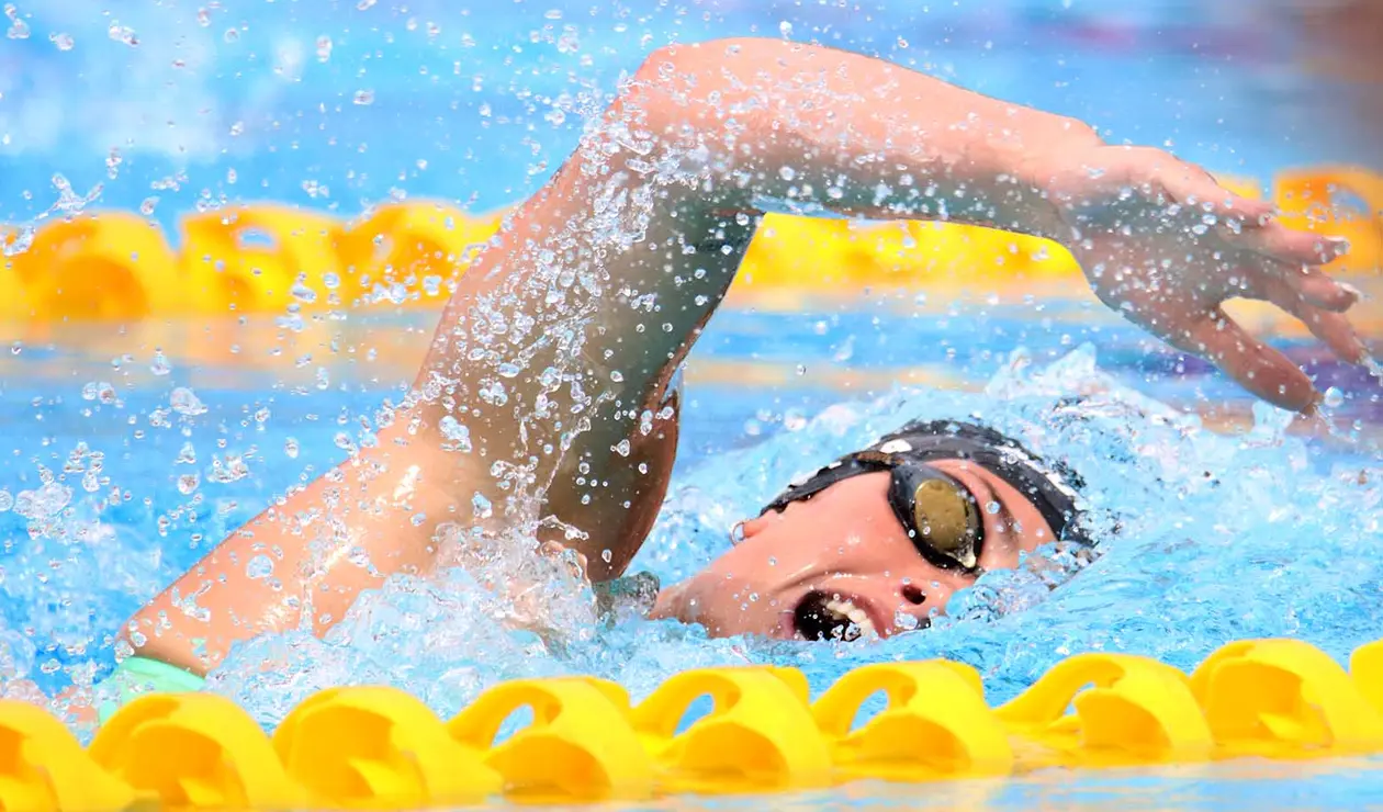 Natación 400 mts clasificatorios hombres y mujeres