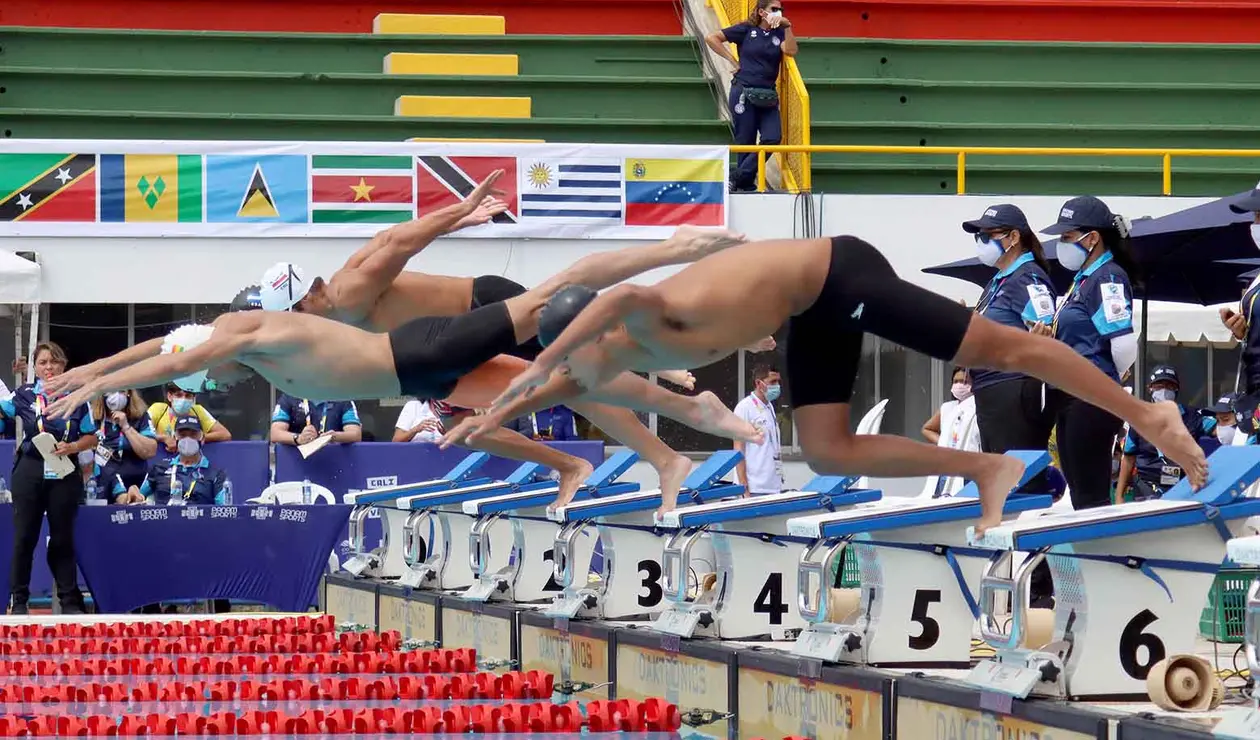 Natación 400 mts clasificatorios hombres y mujeres