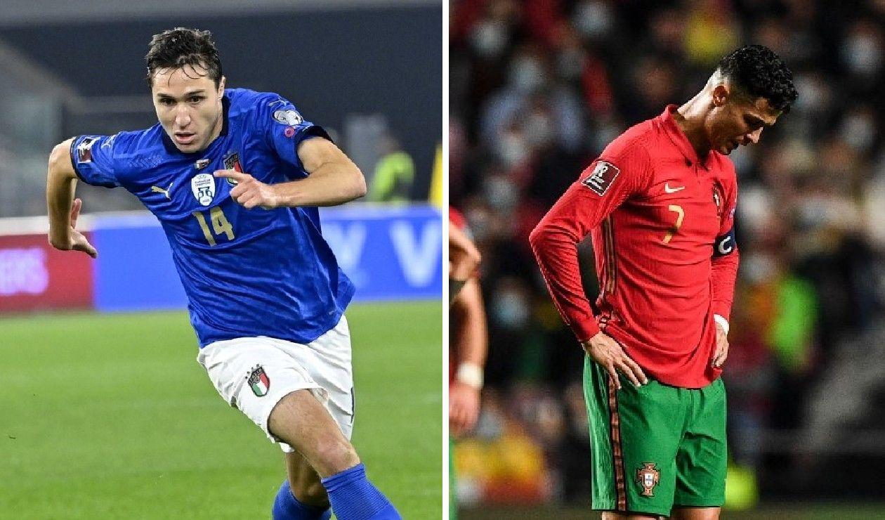 Italia y Portugal, Eliminatorias