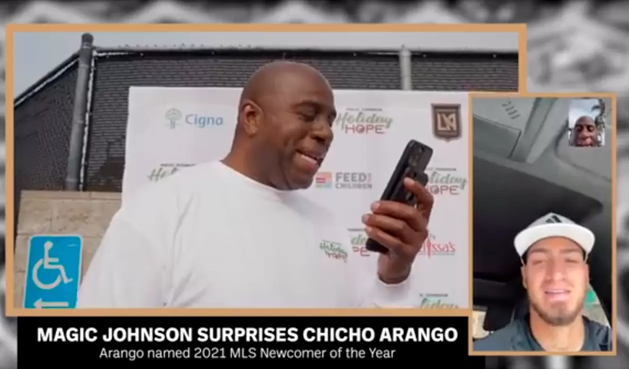 Magic Johnson, Chicho Arango, MLS