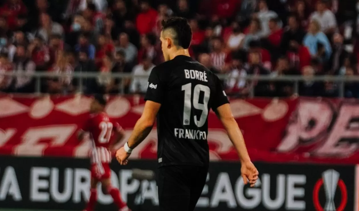 Santos Borré en Eintracht Frankfurt