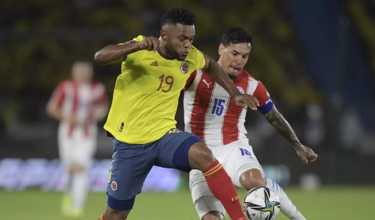 Selección Colombia vs Paraguay, Eliminatorias
