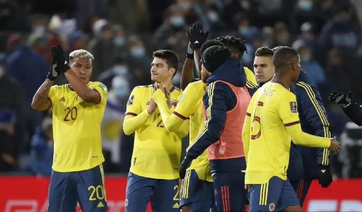 Selección Colombia vs Uruguay por Eliminatoria