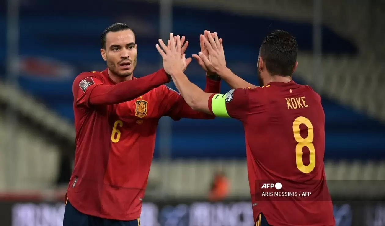 Selección de España, Eliminatorias a Qatar