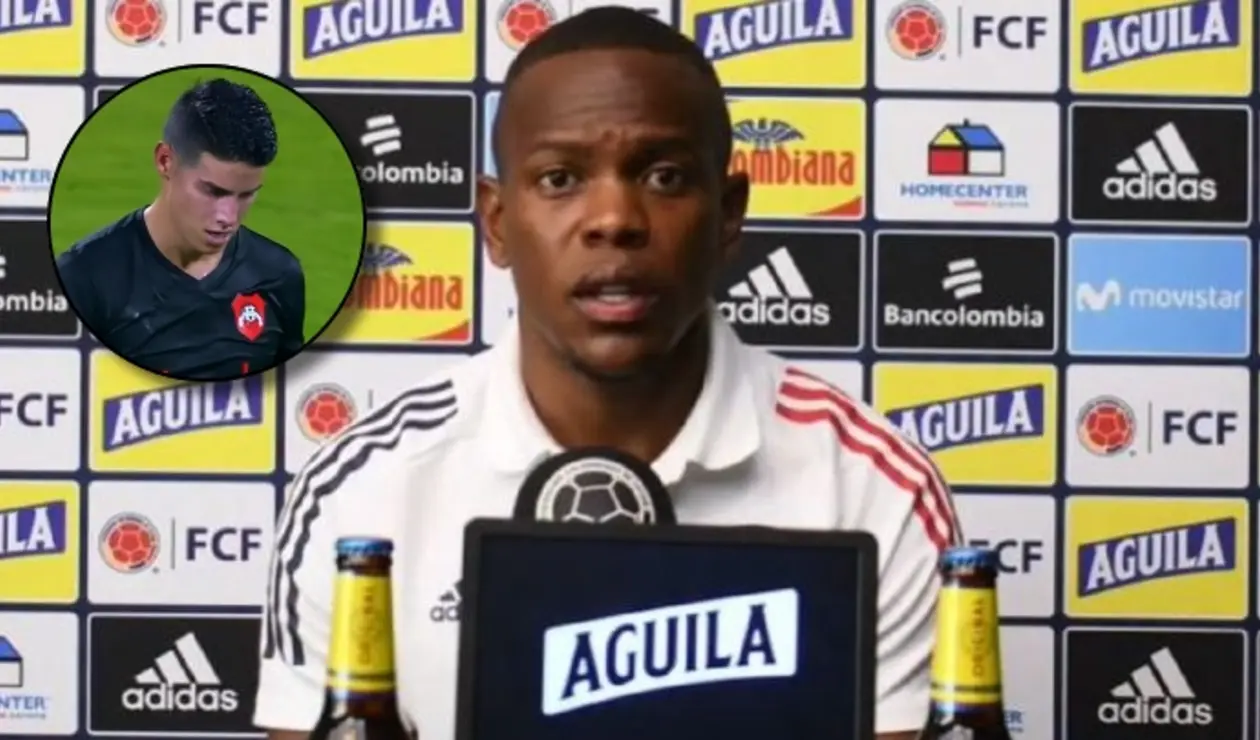 Yerson Candelo y James Rodríguez
