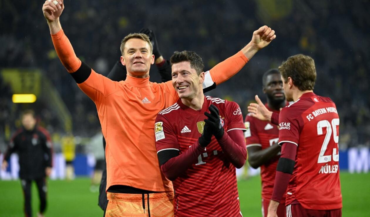 Robert Lewandowski, Borussia Dortmund vs Bayern Munich