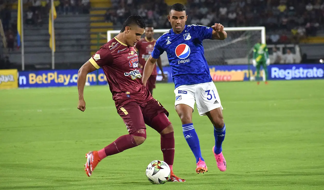 Tolima vs Millonarios 2021-2