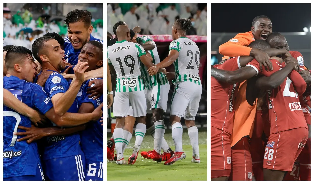 Millonarios, Nacional y América