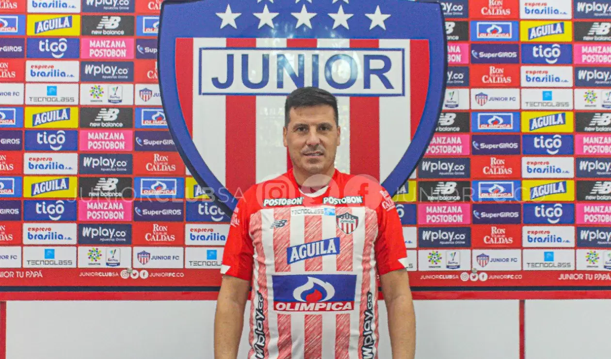 Juan Cruz Real, técnico del Junior