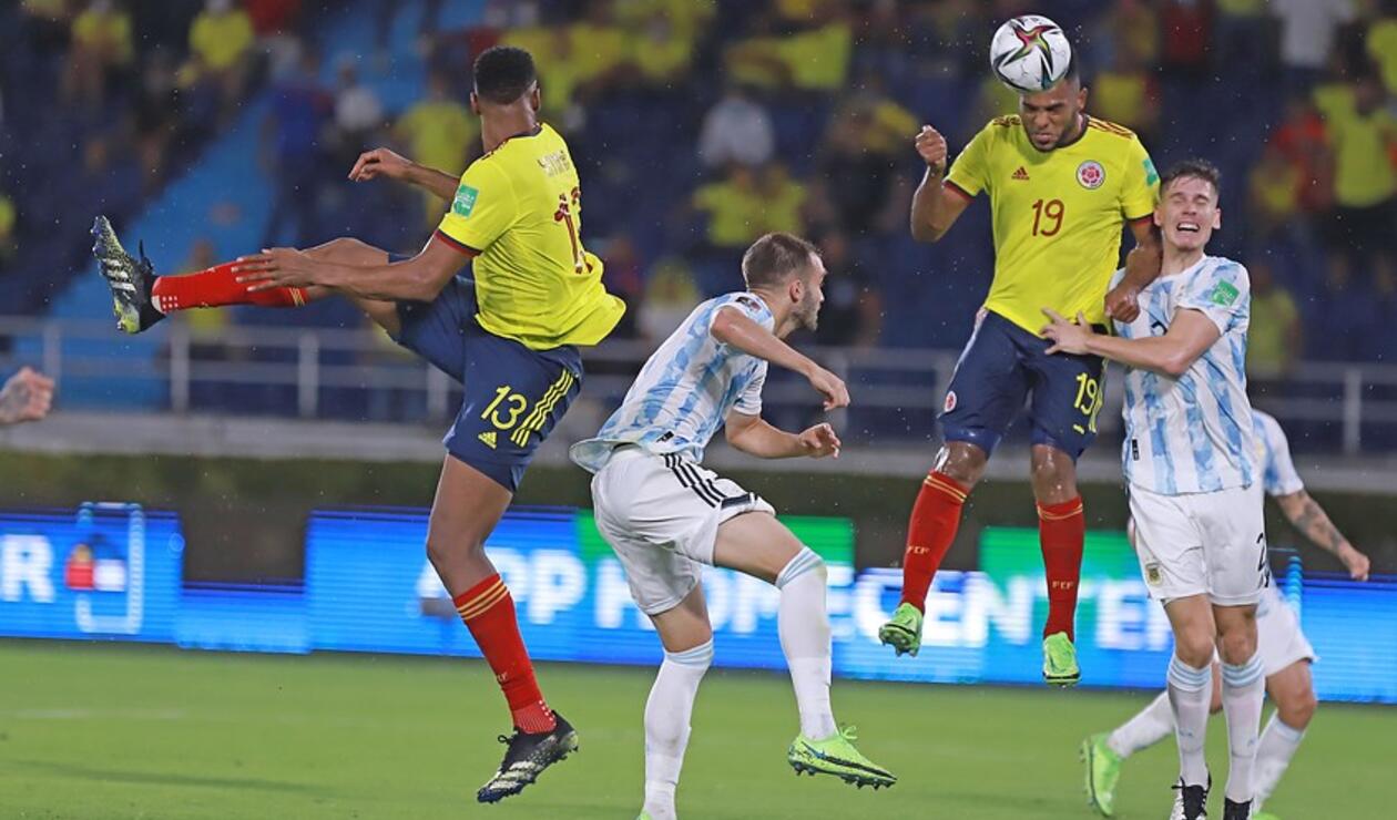 Selección Colombia vs Argentina, Eliminatorias