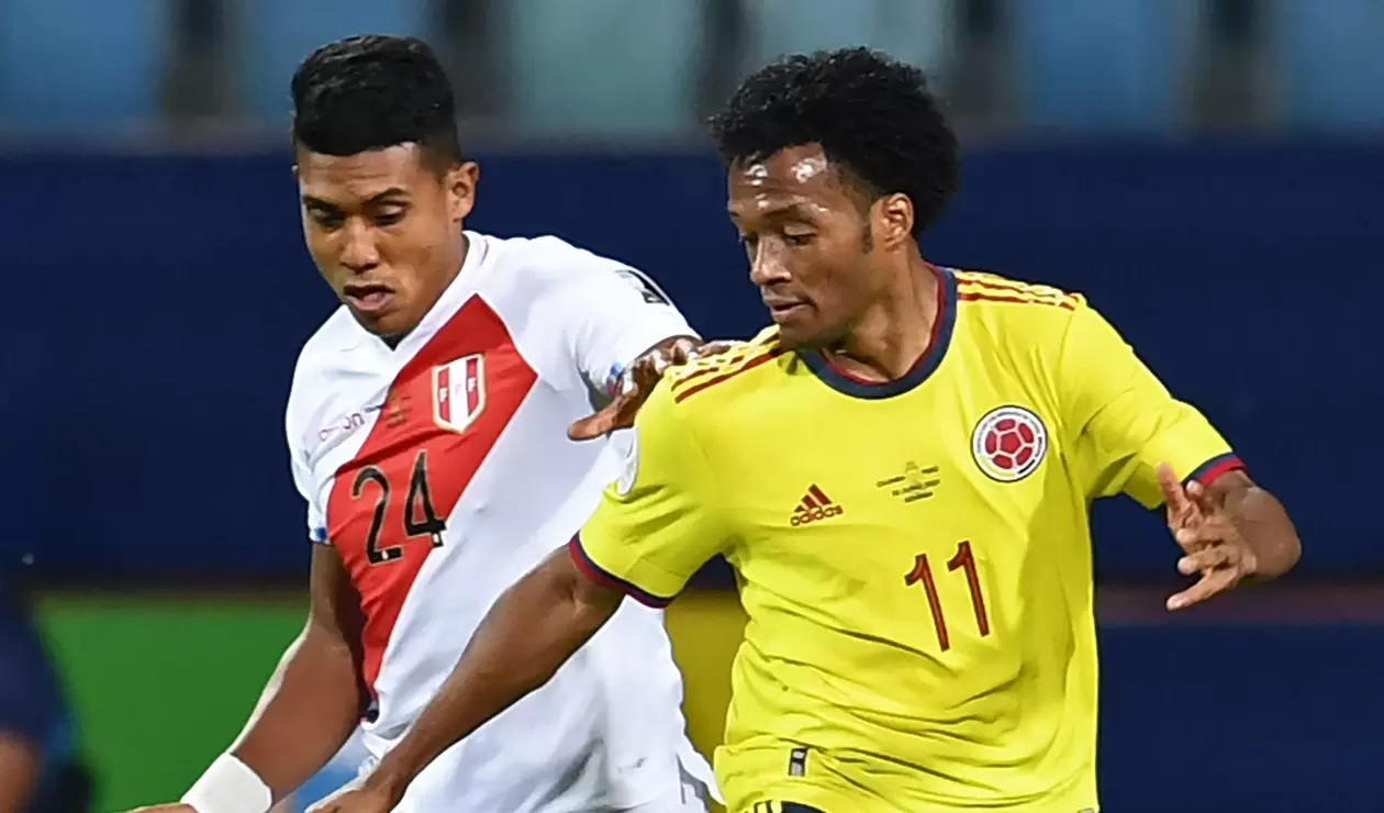 Selección Colombia vs Perú, Eliminatorias Catar
