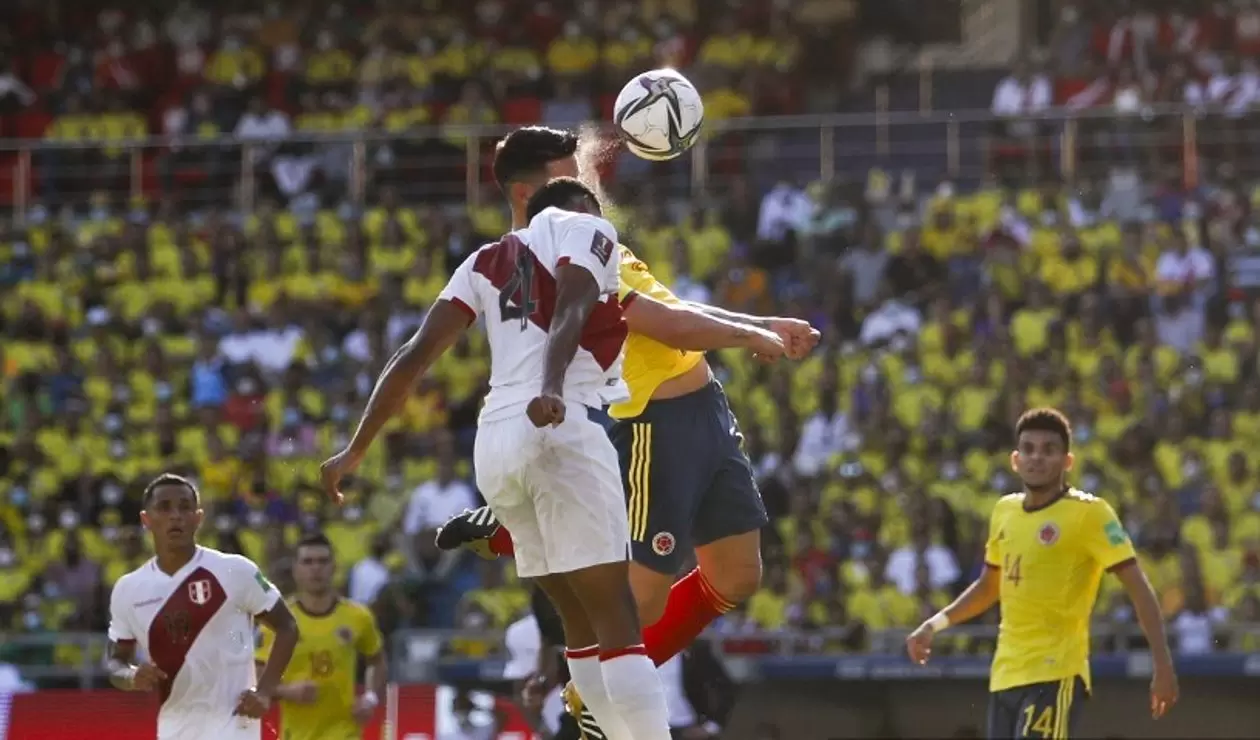 Colombia - Perú, Eliminatorias