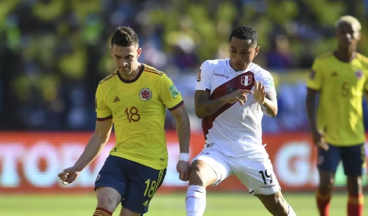 Selección Colombia vs Perú