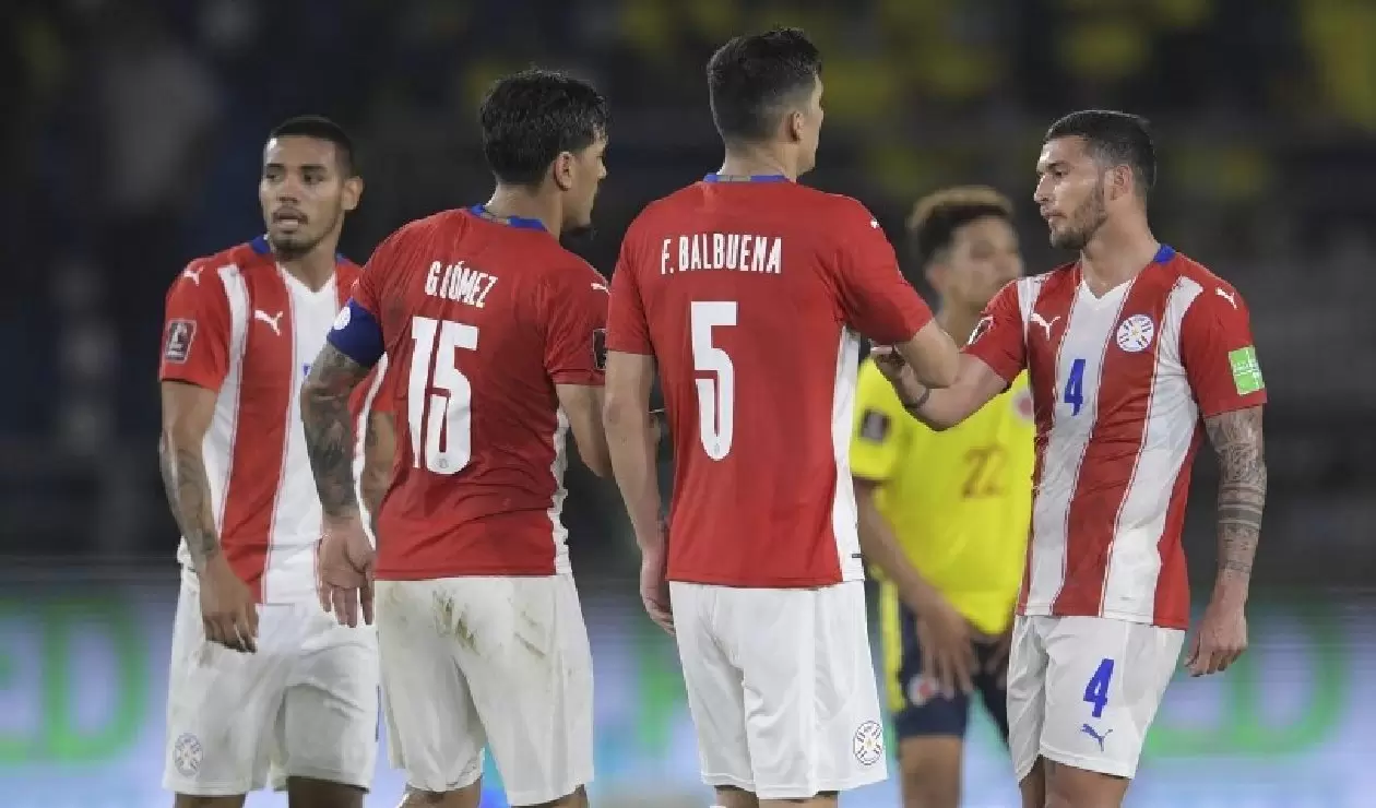 Selección Paraguay vs Colombia