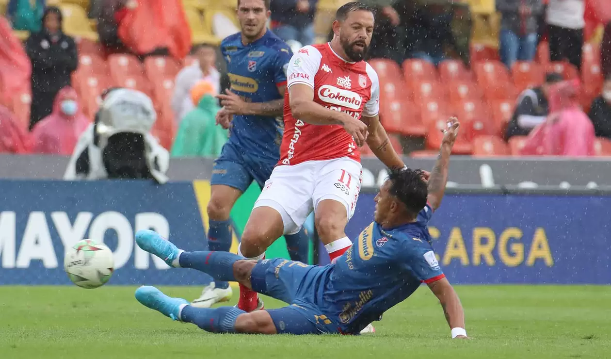 Independiente Santa Fe vs Medellín, Liga Betplay fecha 8