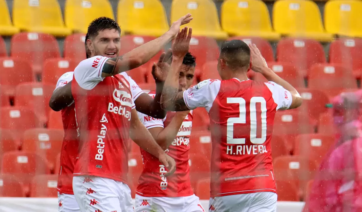 Independiente Santa Fe vs Medellín, Liga Betplay fecha 8