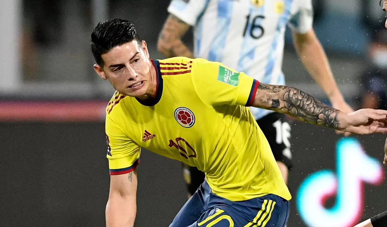 Selección Colombia, James Rodríguez, Eliminatoria Qatar 2022