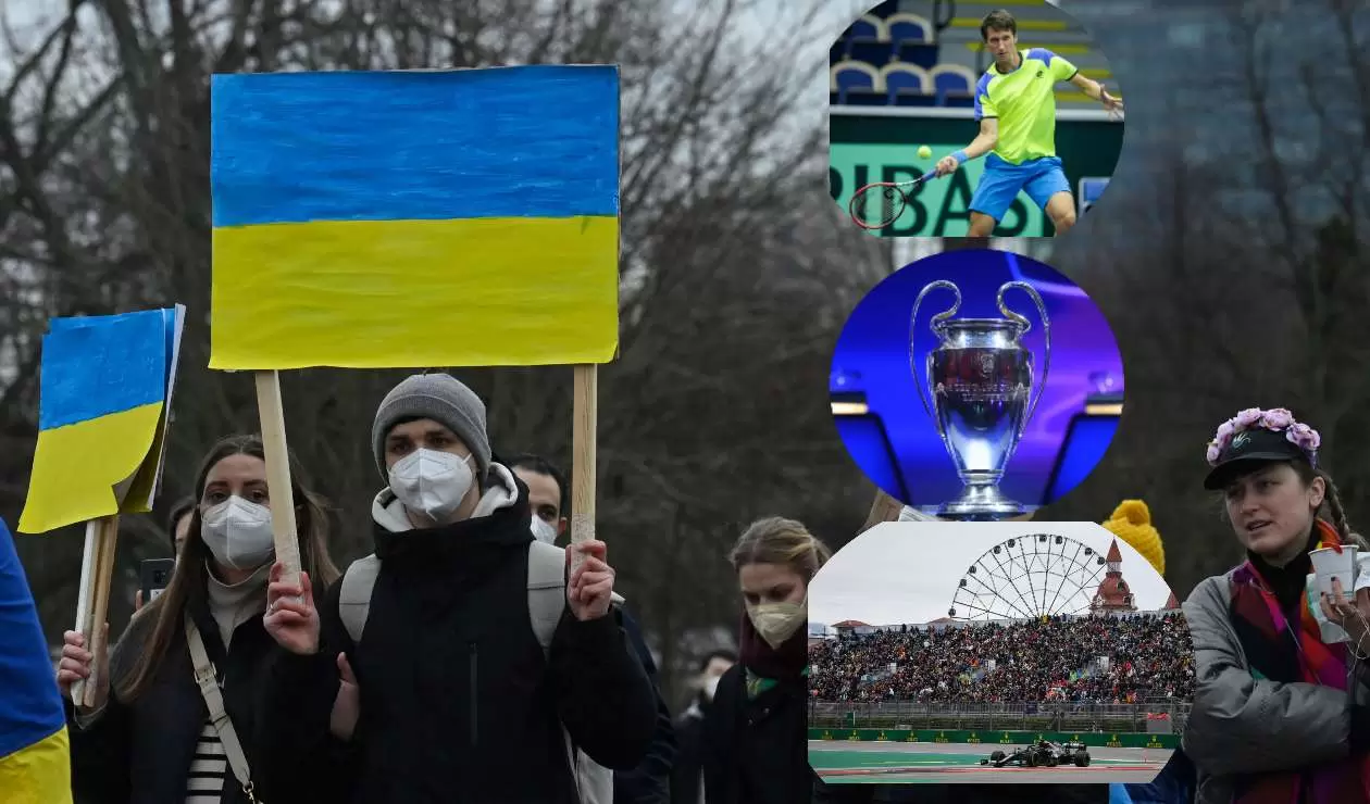 Deportes afectados por el conflicto de Rusia y Ucrania