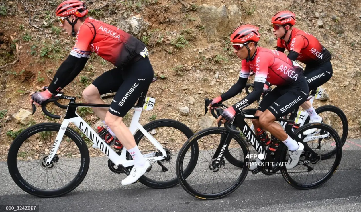 Nairo Quintana y el Arkéa