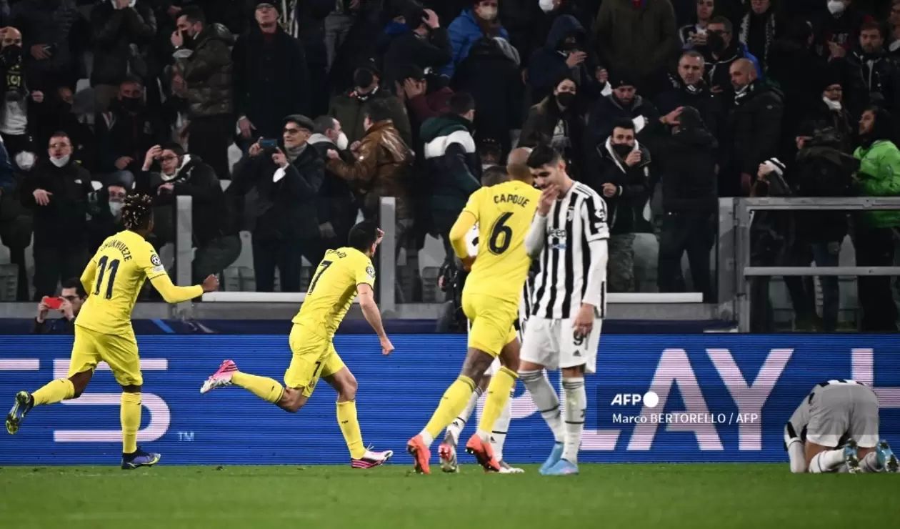 Juventus vs Villarreal, Champions League