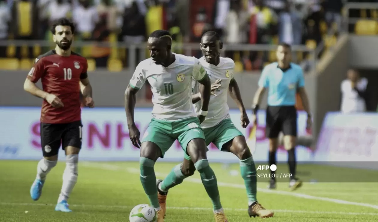 Senegal vs Egipto, en la definición por el cupo a Catar 2022.