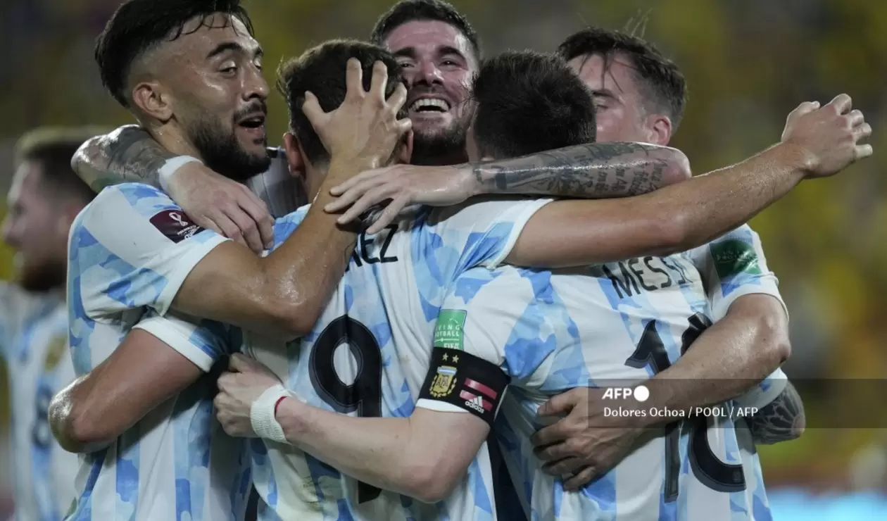 Argentina en su empate ante Ecuador, en el cierre de las Eliminatorias.
