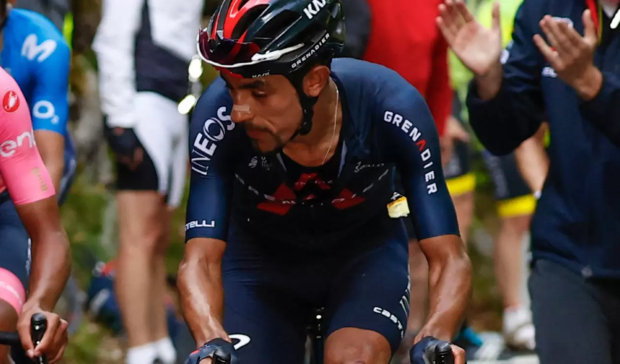 Daniel Martínez, hombre clave de Egan Bernal en el Giro de Italia 2021