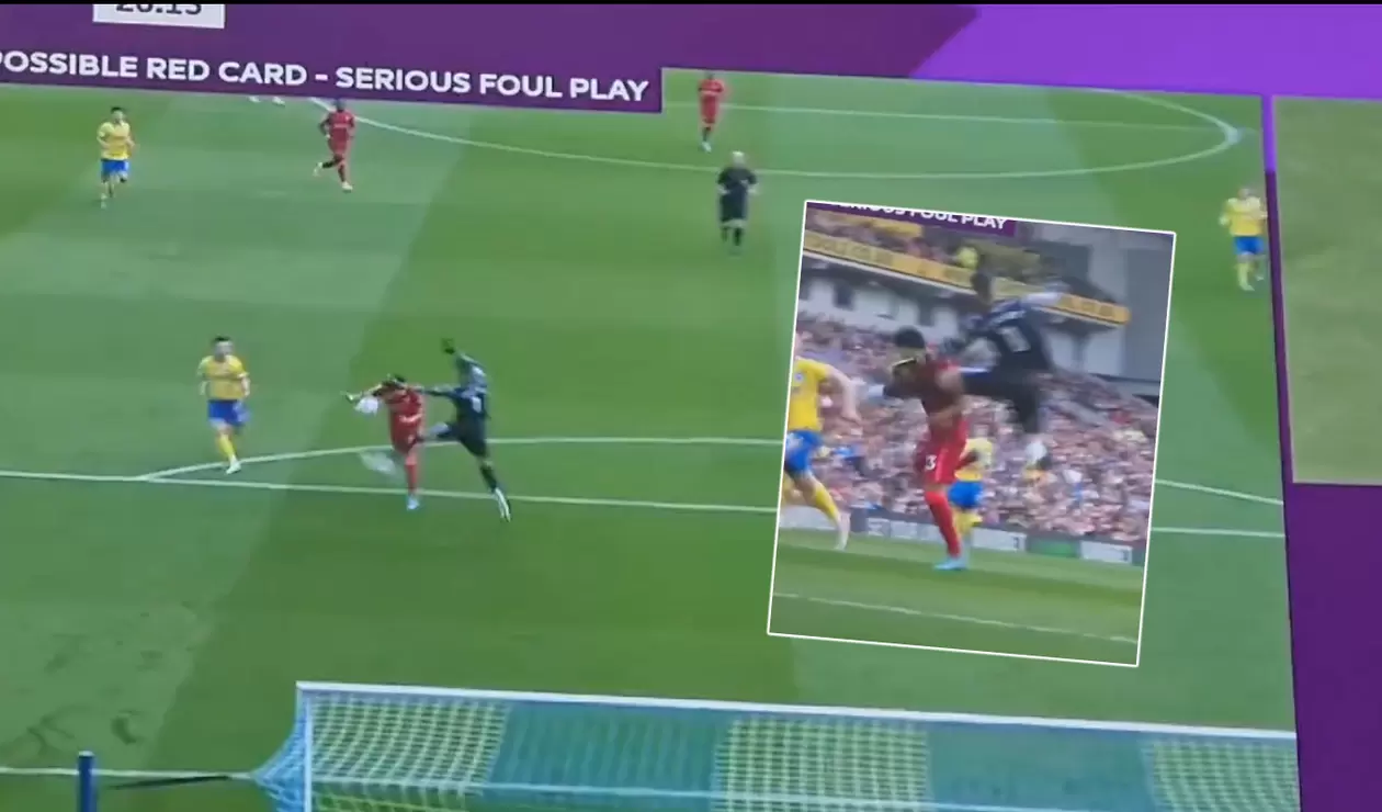 Luis Díaz golpe fuerte en su segundo gol con Liverpool