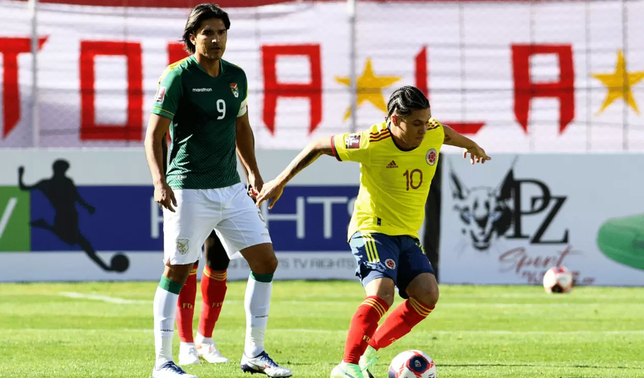Selección Colombia vs Bolivia