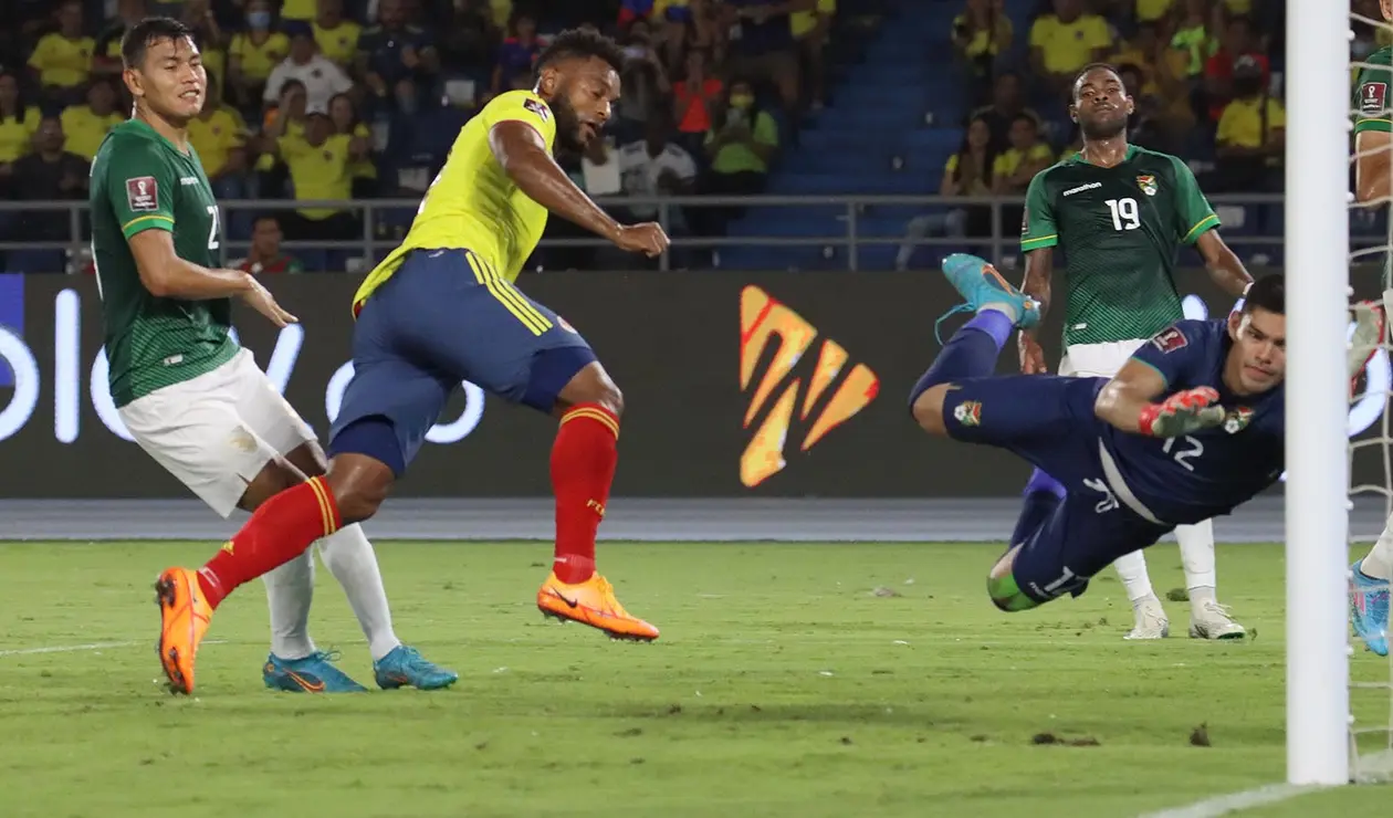 Gol Miguel Ángel Borja Colombia Vs Bolivia