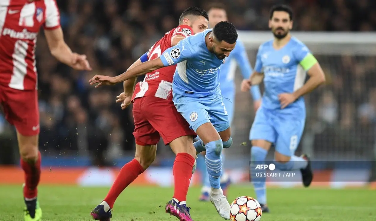 Manchester City vs Atlético de Madrid, Champions League 2022.