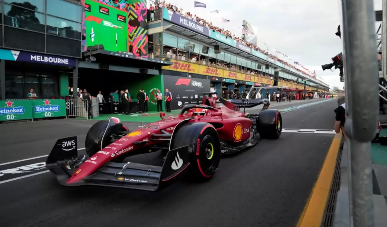Charles Leclerc, Fórmula 1, Gran Premio de Australia