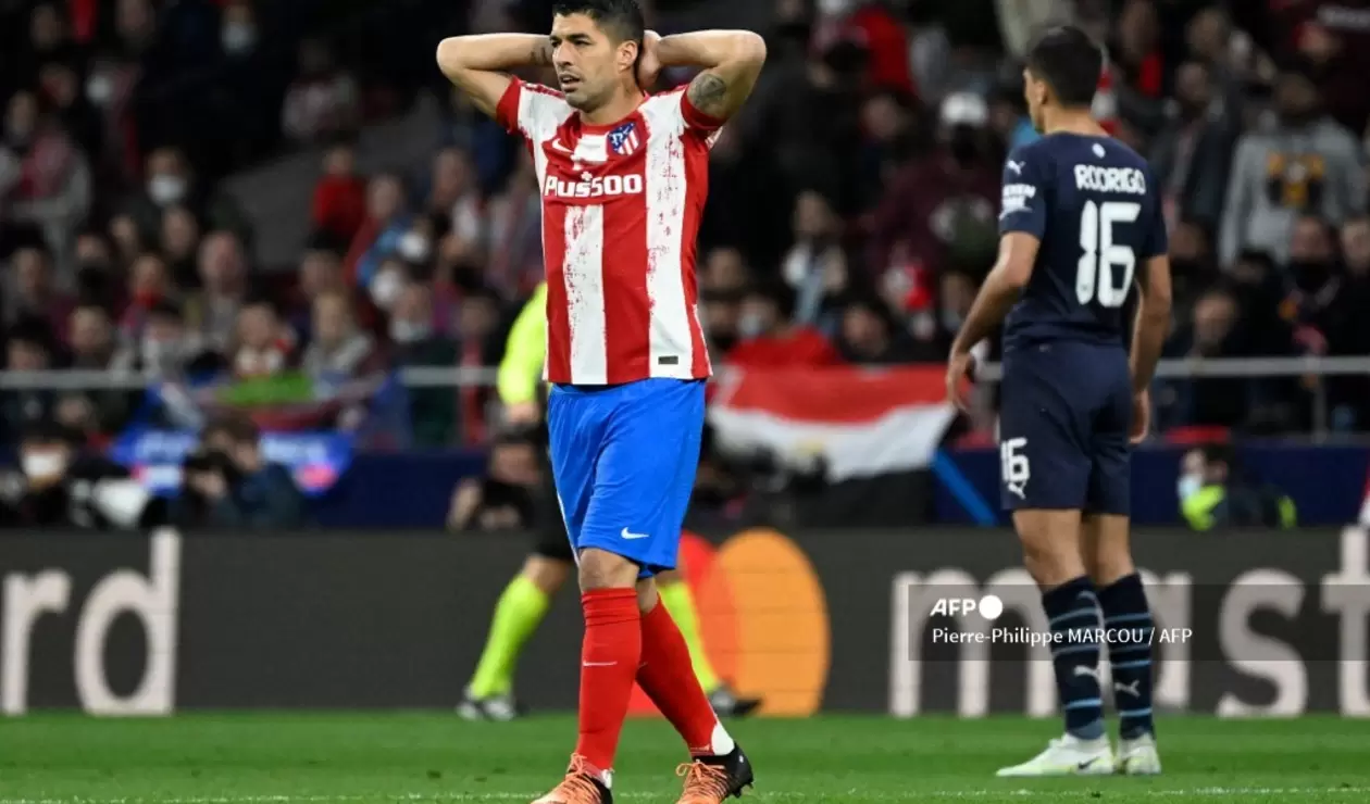 Atlético de Madrid fue eliminado de la Champions League.