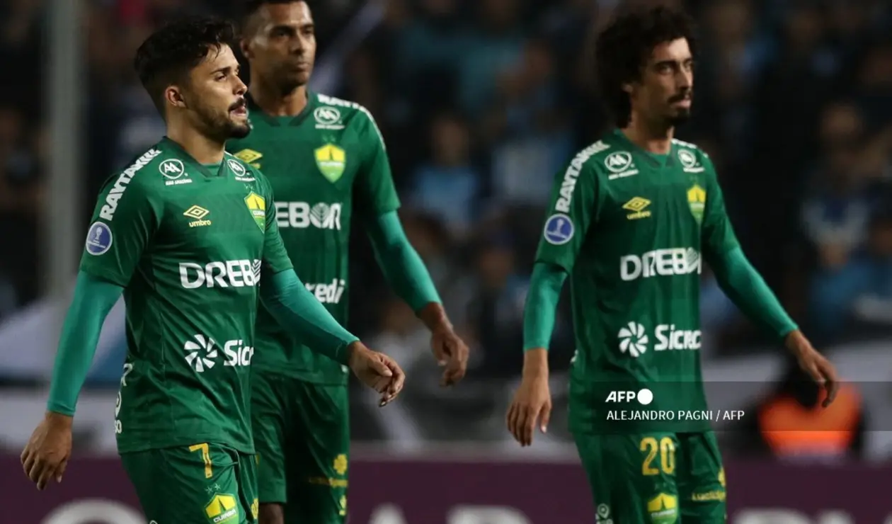 Cuiabá tras su derrota ante Racing por Copa Sudamericana.