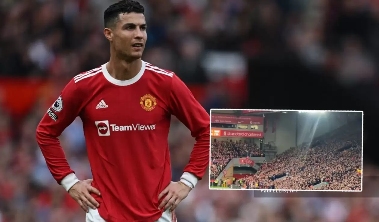 Cristiano Ronaldo y el emotivo homenaje de Anfield.